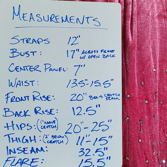 Vintage Velvet Gogo Bejeweled Bellbottom Jumpsuit - Picture 10 of 13